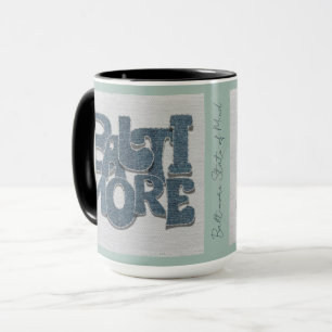 Baltimore Maryland Denim Mug