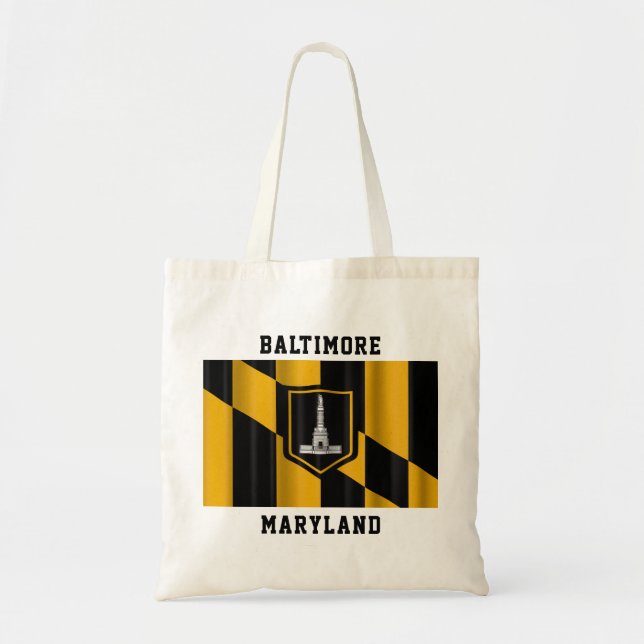 Baltimore, Maryland drapeau officiel sac fourre-to (Devant)