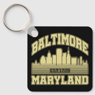 Baltimore,Maryland Keychain