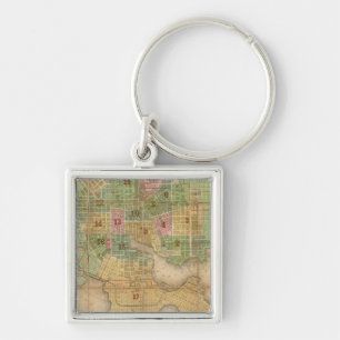 Baltimore, Maryland Keychain