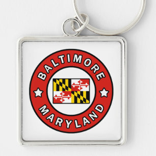 Baltimore Maryland Keychain