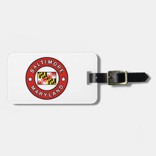 Baltimore Maryland Luggage Tag
