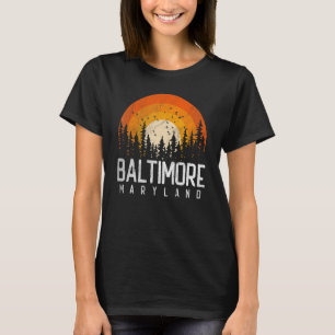 Baltimore Maryland MD Vintage 70s 80s 90s Retro T-Shirt