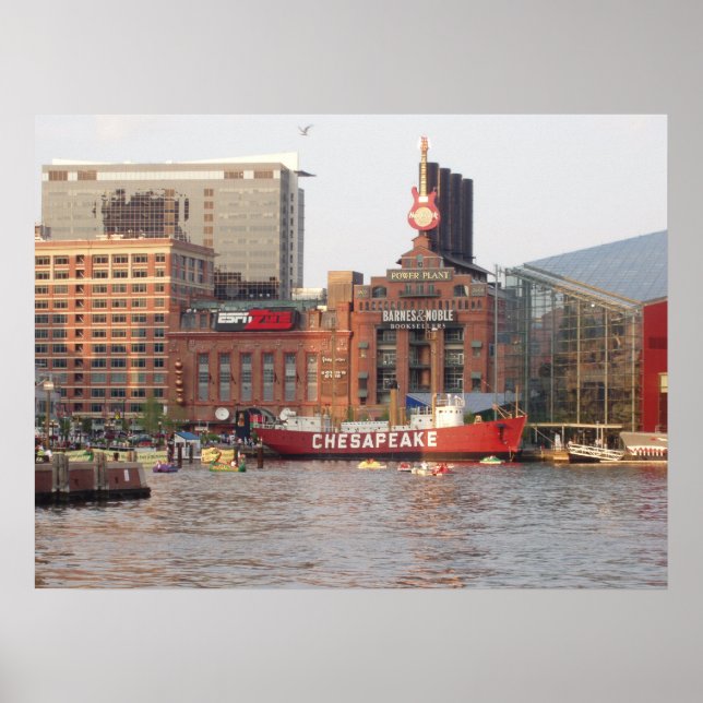 Baltimore, Maryland Print Various Sizes (Front)