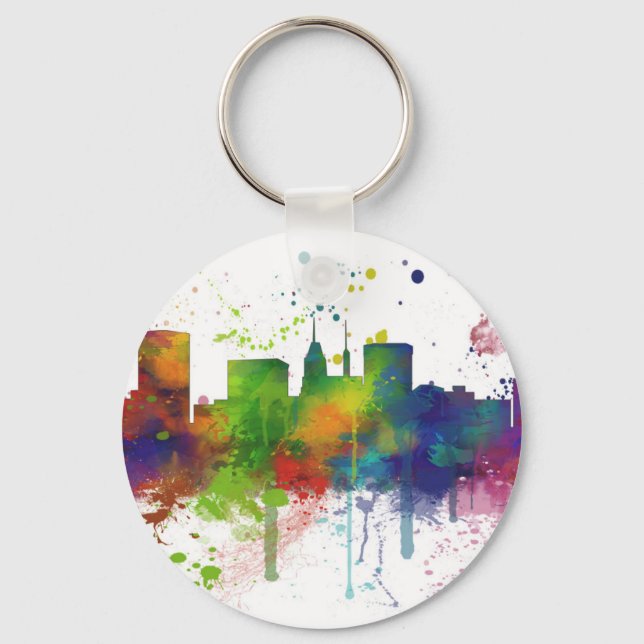 BALTIMORE MARYLAND SKYLINE KEYCHAIN (Front)