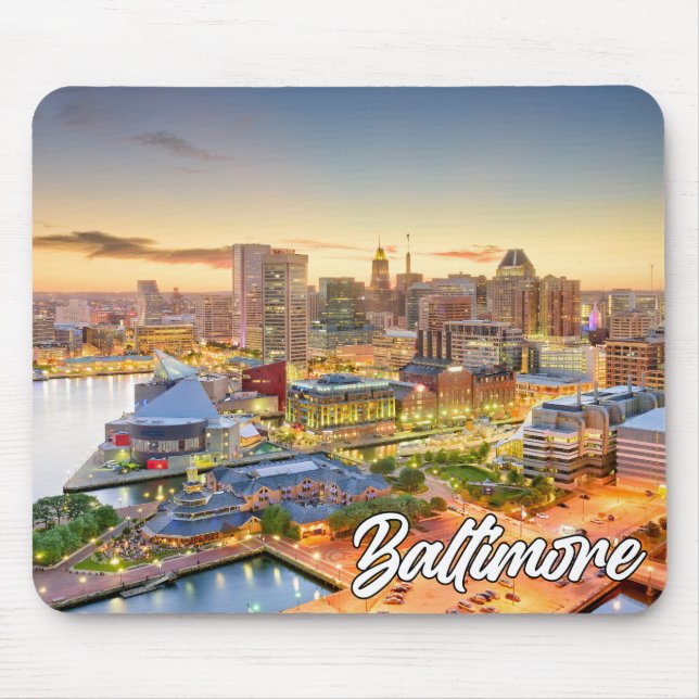 Baltimore, Maryland, United States Mouse Pad (Front)