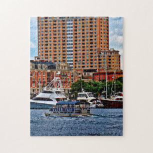 Baltimore MD - Inner Harbour Water Taxi Jigsaw Puzzle