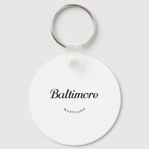 Baltimore MD Keychain