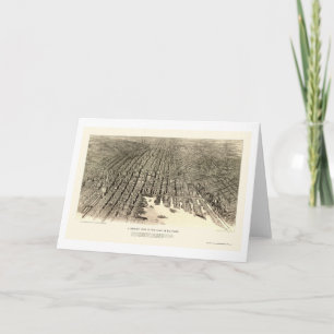 Baltimore, MD Panoramic Map - 1912 Card