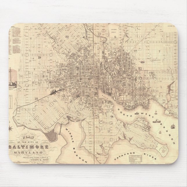 Baltimore Mouse Pad (Front)