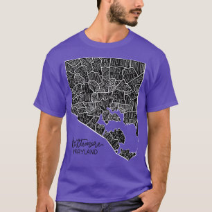 Baltimore Neighbourhoods T-Shirt
