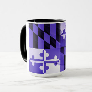 Baltimore Purple Maryland State Flag Coffee Mug