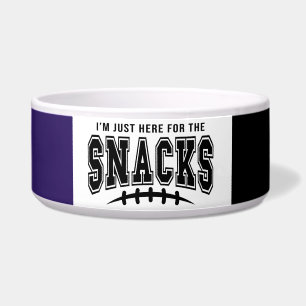 Baltimore Ravens Football Here For The Snacks Pet