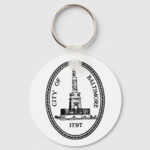 Baltimore Seal Keychain