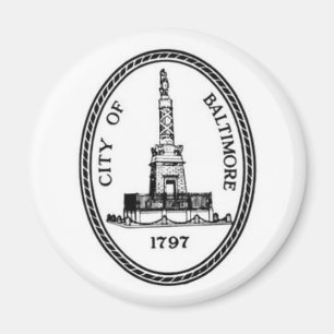 Baltimore Seal Magnet