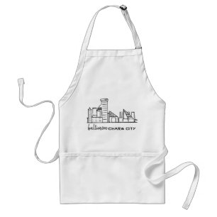 Baltimore Skyline Standard Apron