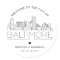 Baltimore Skyline | Wedding Welcome Favour