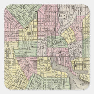 Baltimore Square Sticker