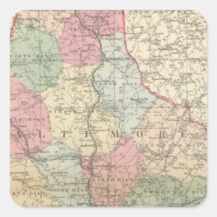 Baltimore Square Sticker