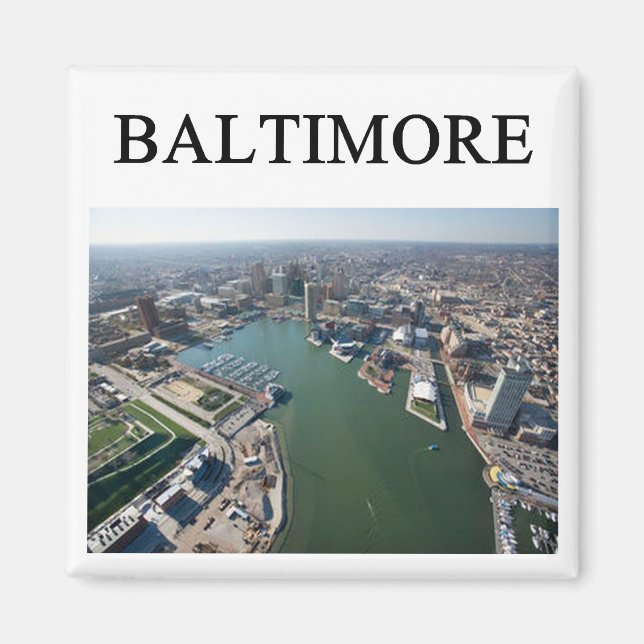 BALTIMOREmaryland Magnet (Front)