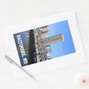 Baltimore's Inner Harbour World Trade Centre Photo Sticker