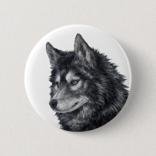 Balto Dog 2 Inch Round Button