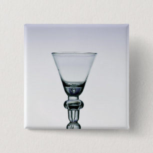 Baluster stem goblet, c.1700-20 2 inch square button