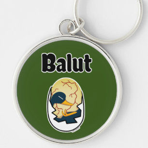 Balut egg duck embryo egg protein Filipino Keychain