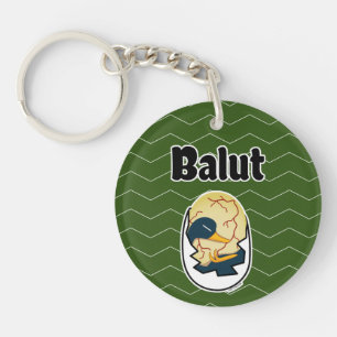 Balut egg duck embryo egg protein Filipino Keychain