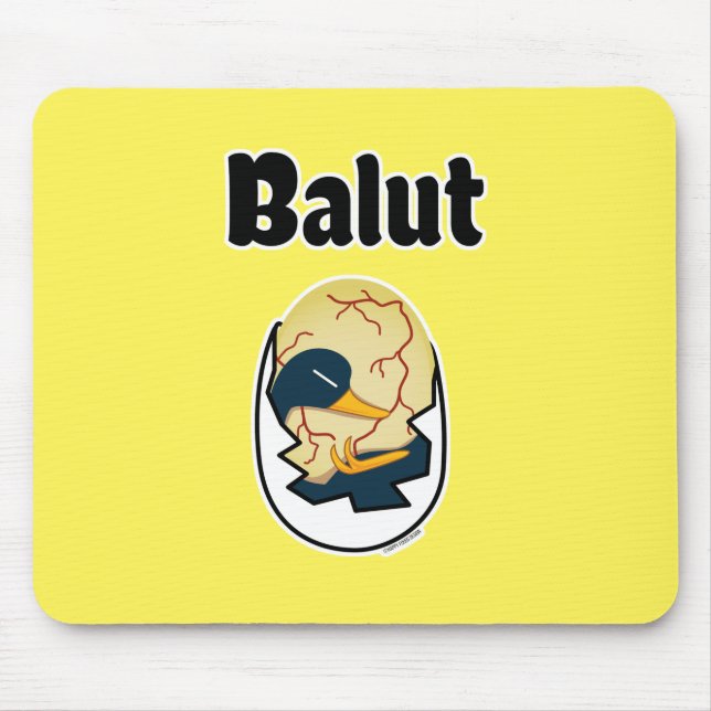 Balut egg duck embryo egg protein Filipino Mouse Pad (Front)