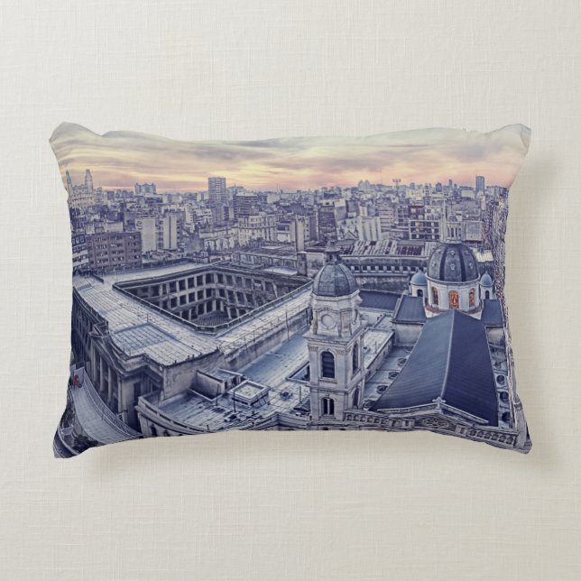 Balvaneta Church Decorative Pillow (Front)