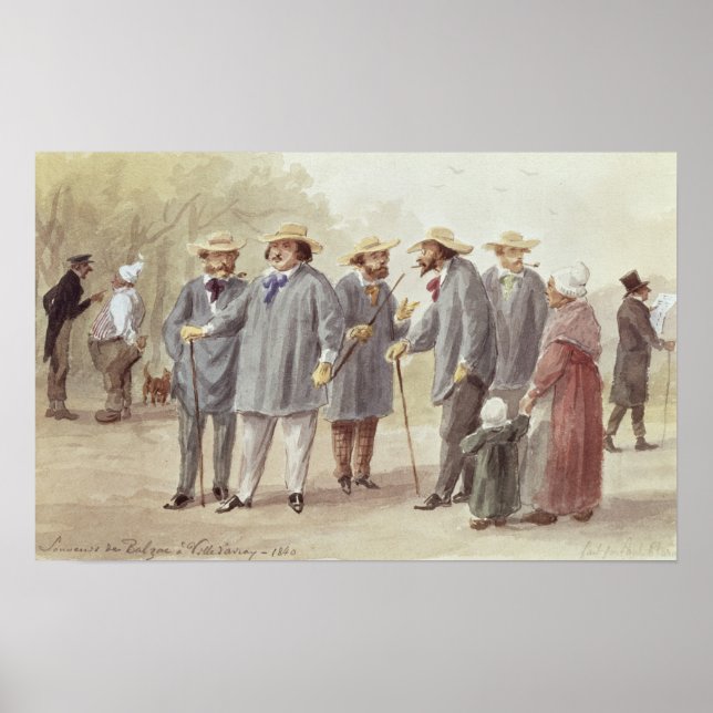 Balzac and Friends Poster (Front)