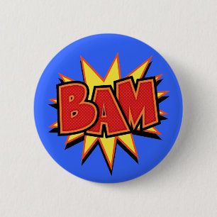 Bam-3 2 Inch Round Button