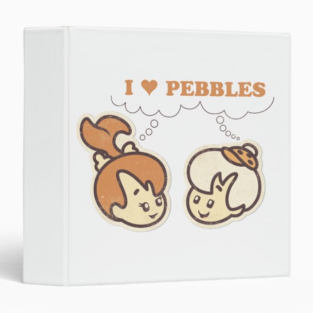 Bam Bam loves PEBBLES™ Binder (Front/Spine)