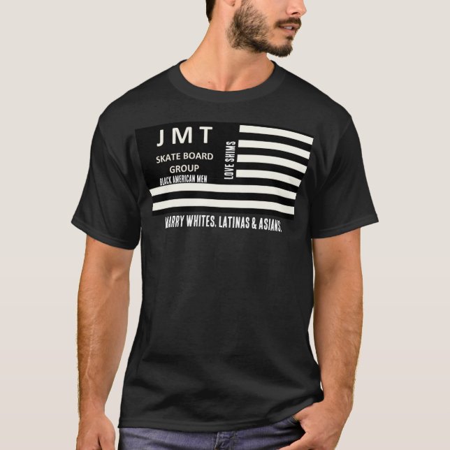 BAM LOVE Basic Dark T-Shirt (Front)