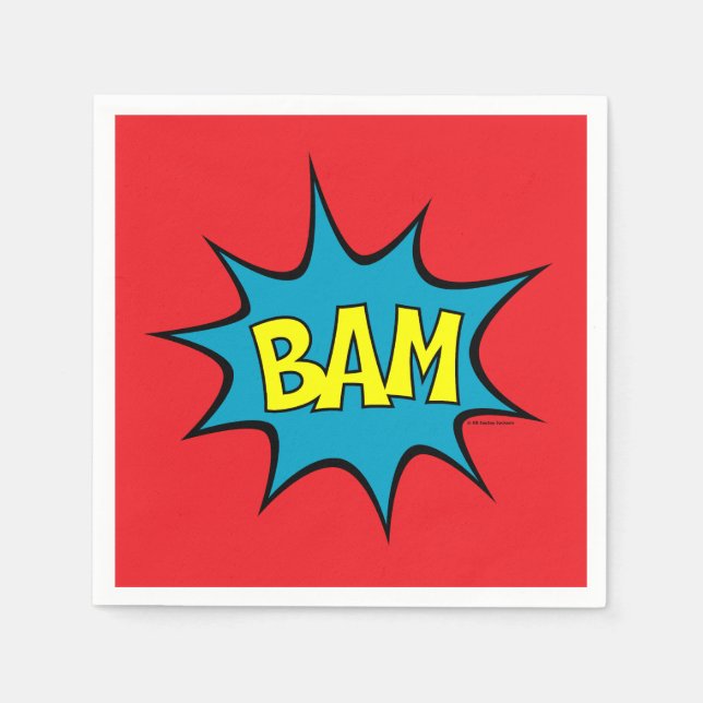Bam! Napkin (Front)