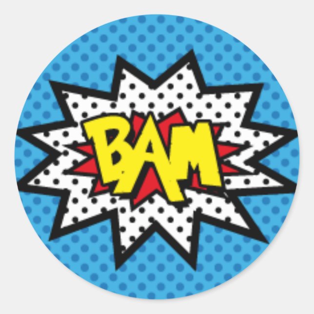 BAM! Stickers (Front)