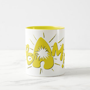 BAM! Two-Tone COFFEE MUG
