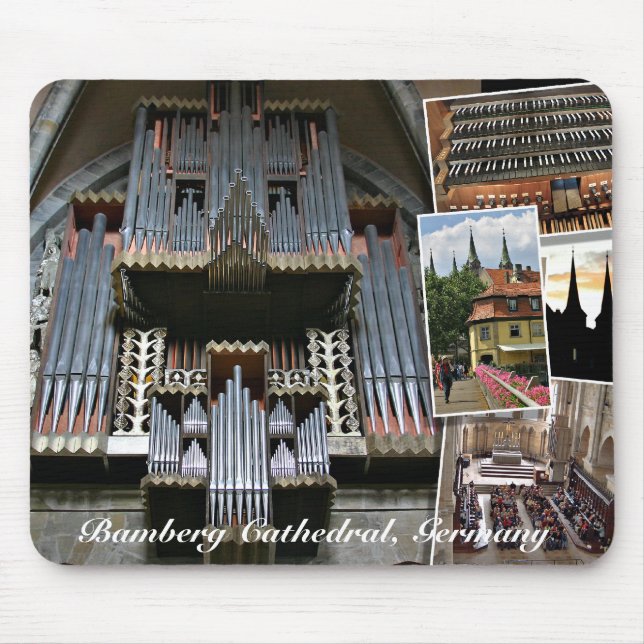 Bamberg Cathedral organ mousepad (Front)