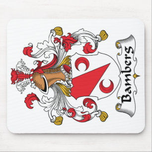 Bamberg Family Crest Mouse Pad