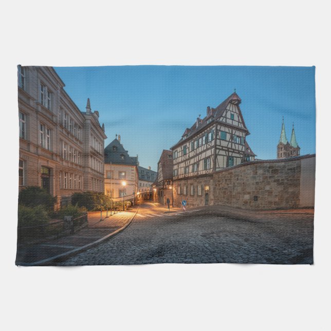 Bamberg Germany Kitchen Towel (Horizontal)