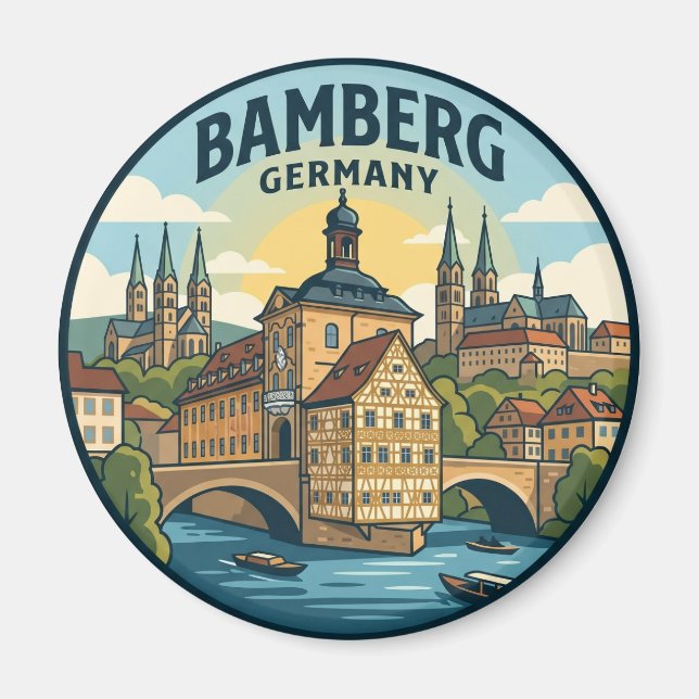 Bamberg Germany Magnet (Front)