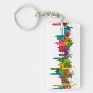 Bamberg Germany Skyline Keychain