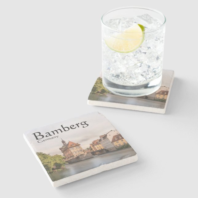 Bamberg Germany Stone Coaster (Side)
