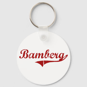 Bamberg South Carolina Classic Design Keychain