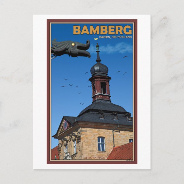 Bamberg - Waterspout Postcard (Front)