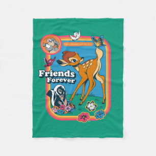 Bambi and Friends   Friends Forever Fleece Blanket