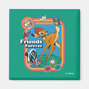 Bambi and Friends Friends Forever Magnet