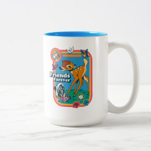 Bambi and Friends   Friends Forever Two-Tone Coffee Mug