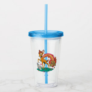 Bambi and Friends   Too Cute Acrylic Tumbler